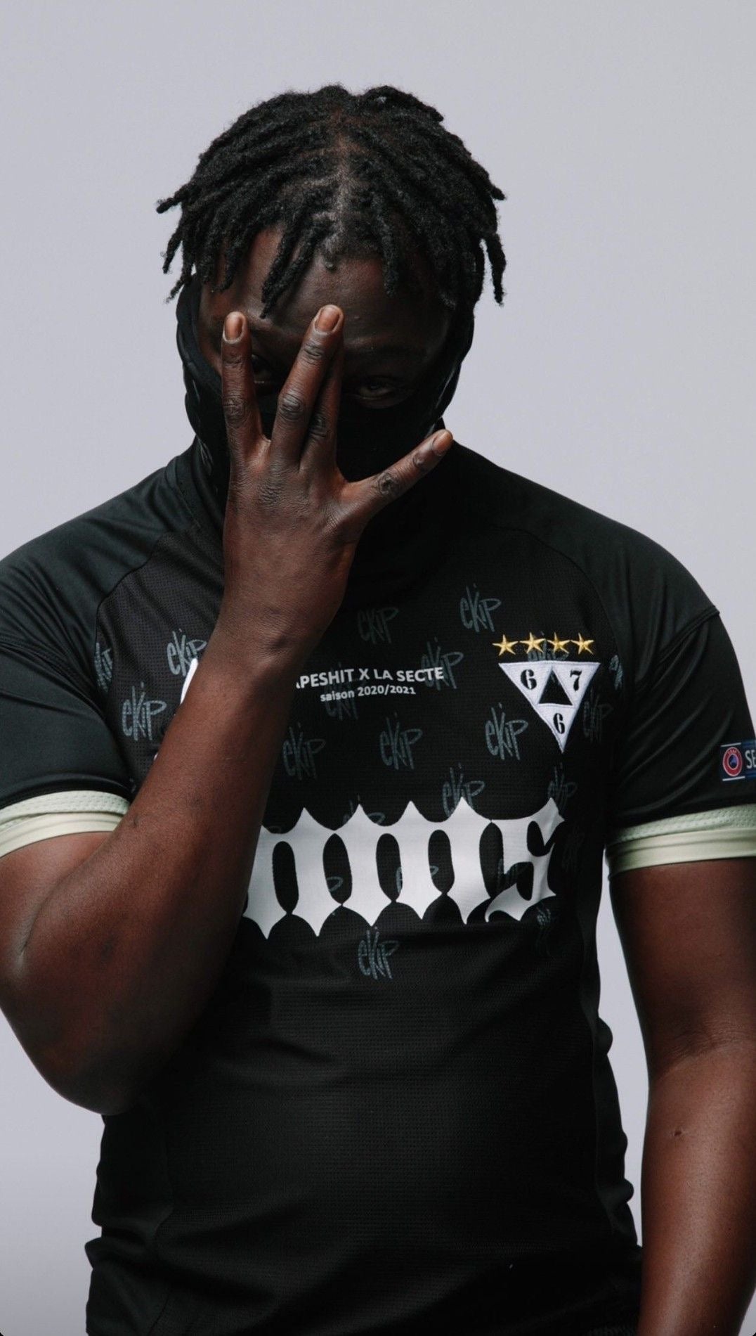 Maillot 667 Apeshit x la secte – Noir Intégral – Collaboration Exclusive