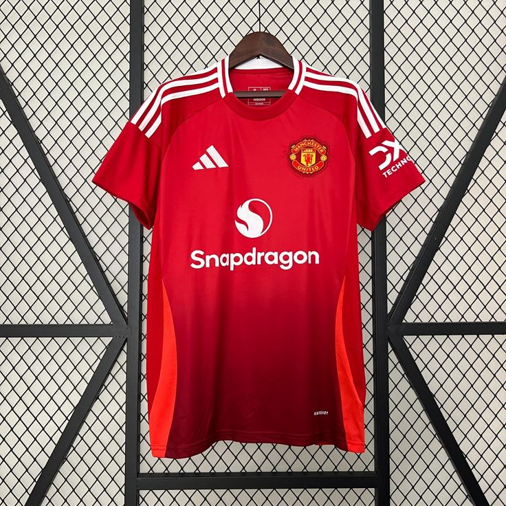 Maillot Officiel Manchester United Domicile – Saison 2024/2025