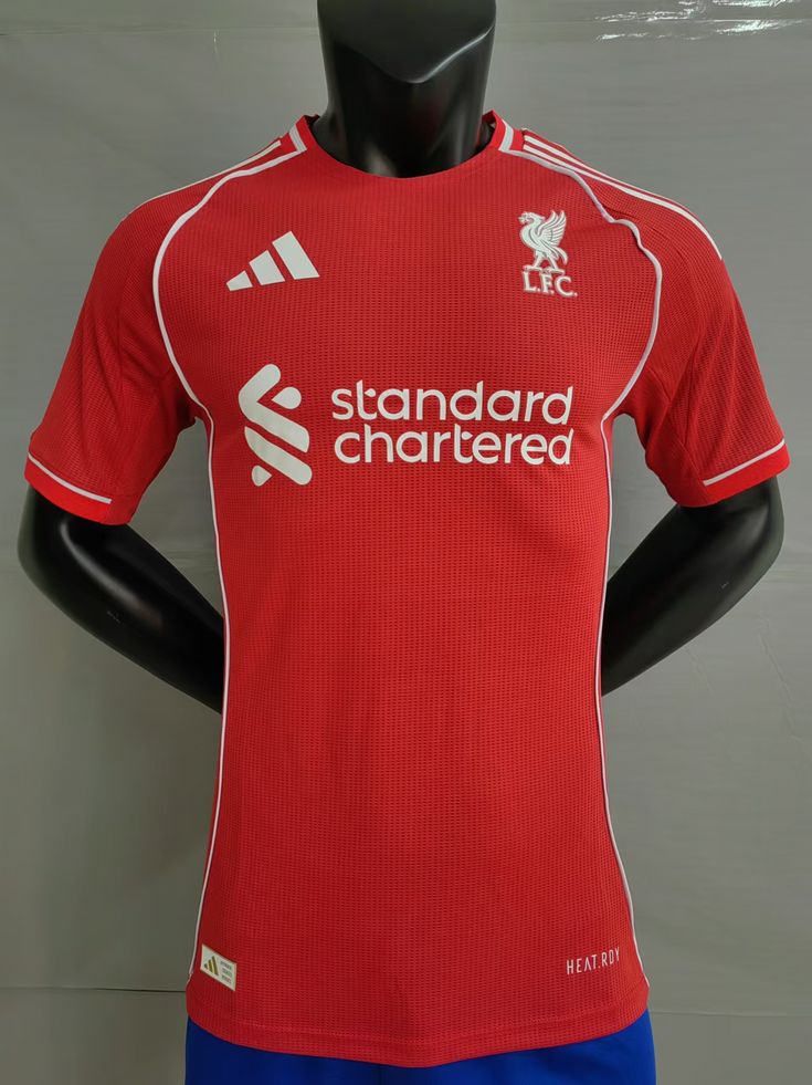 Maillot Officiel Liverpool FC – Domicile 2025/2026