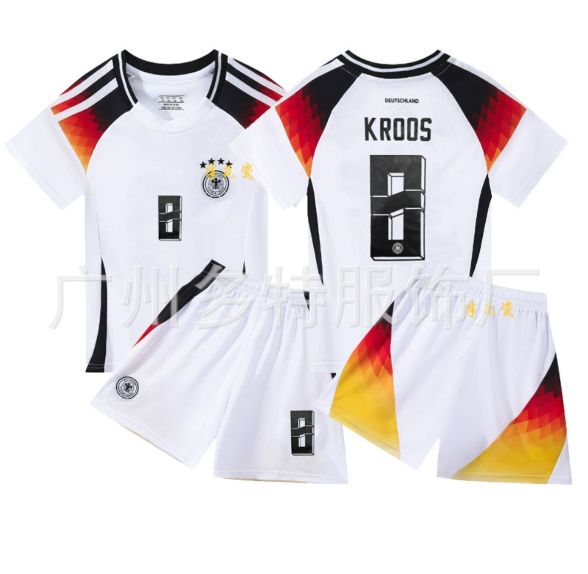 Ensemble Maillot & Short ALLEMAGNE Domicile Enfant - KROOS #8