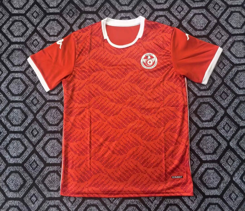 Maillot Tunisie Domicile – Rouge Officiel | Kappa