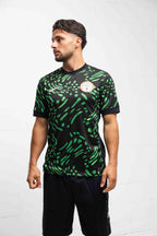 Maillot de Football – Édition Verte Graphique NIGERIA