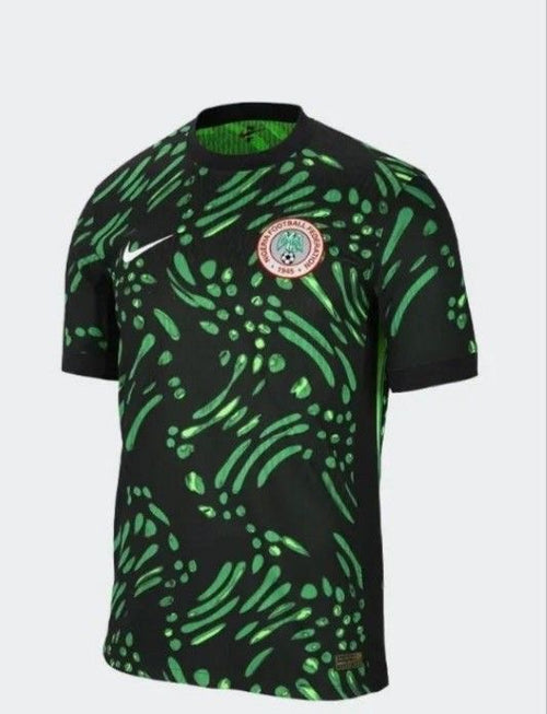 Maillot de Football – Édition Verte Graphique NIGERIA