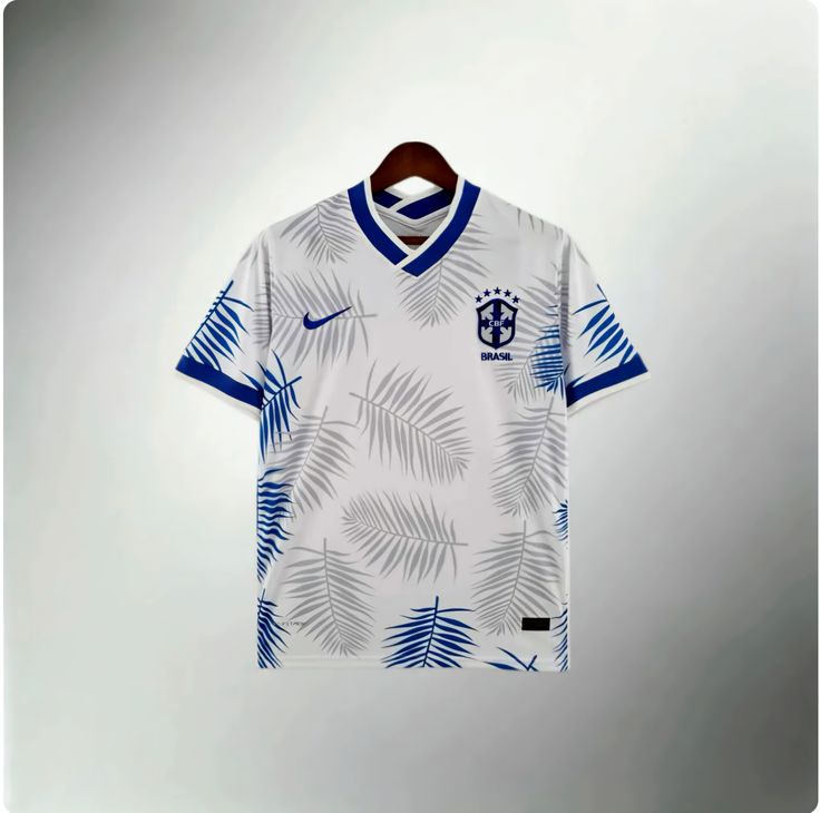 Maillot Brésil Extérieur Édition Spéciale Blanc &amp; Bleu – Nike
