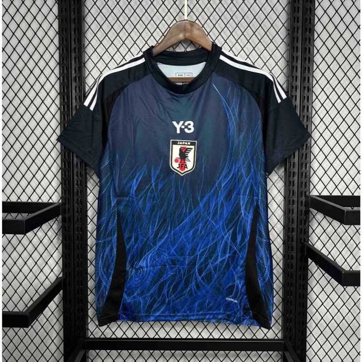 Maillot Japon 2022 Édition Spéciale Y-3 x Adidas – Flamme Bleue