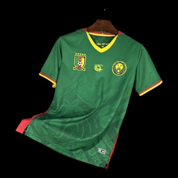 Maillot Cameroun Domicile 2025 – Lions Indomptables
