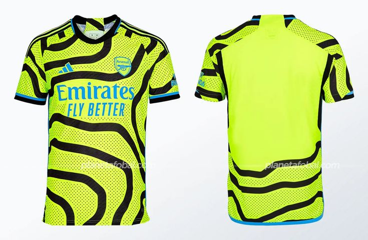 Maillot Arsenal Third – Édition Safari Jaune et Noir