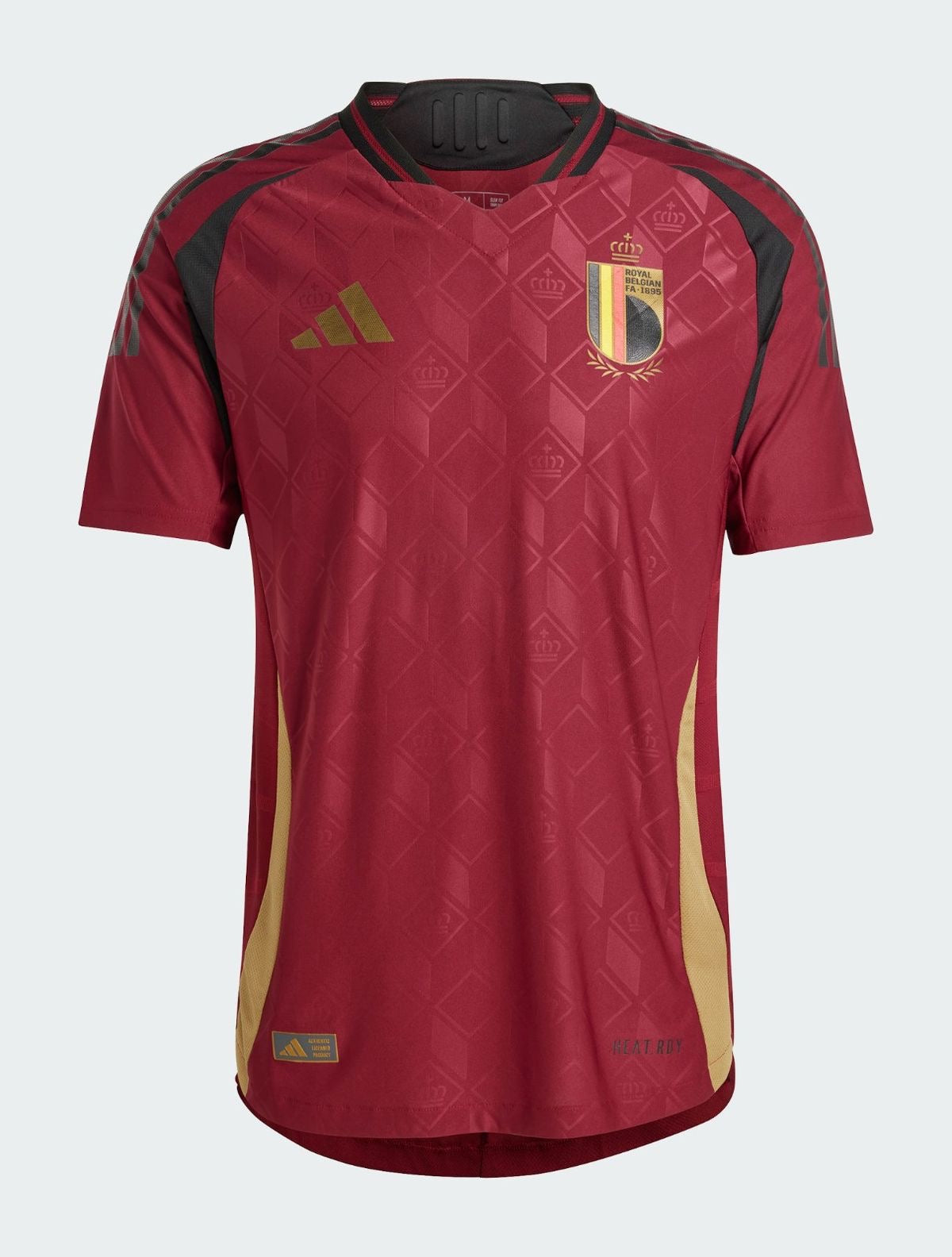 Maillot Belgique – Équipe Nationale – Rouge & Or – Adidas