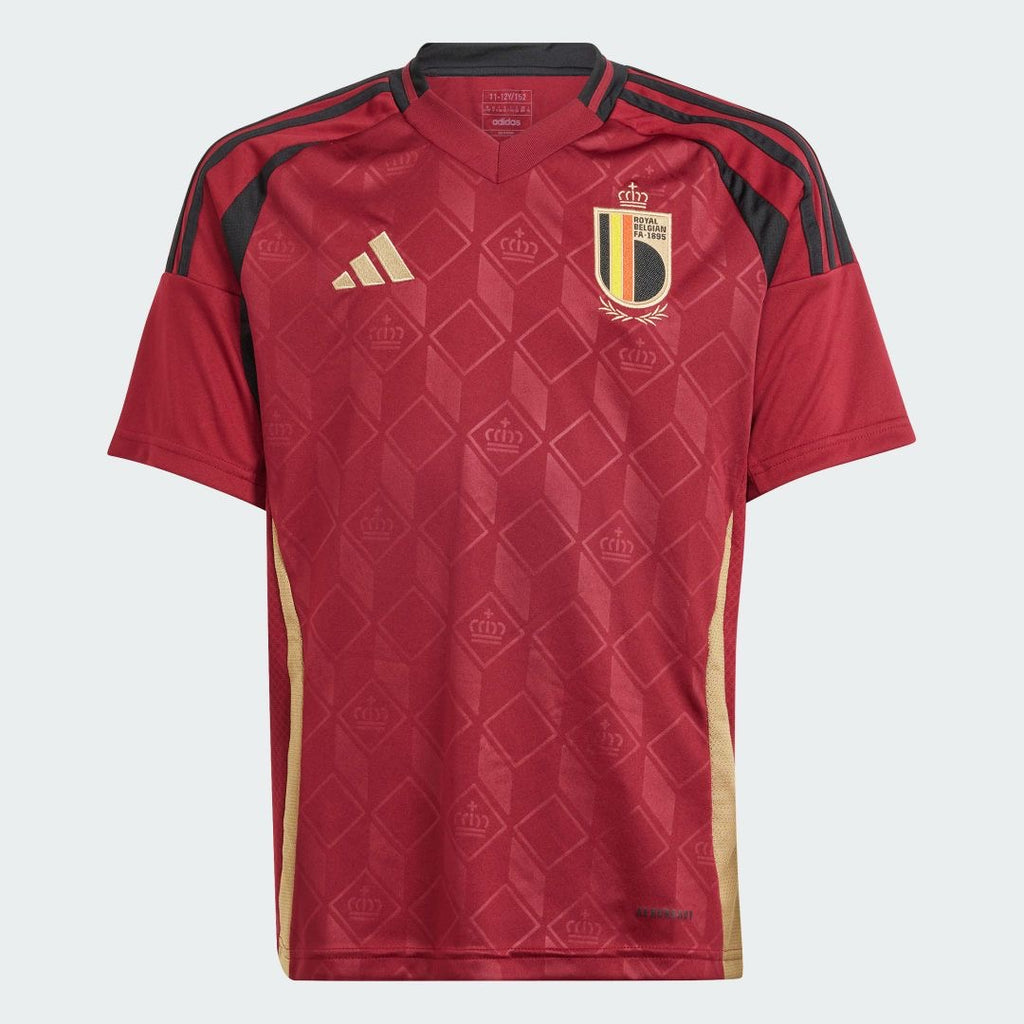Maillot Belgique – Équipe Nationale – Rouge & Or – Adidas