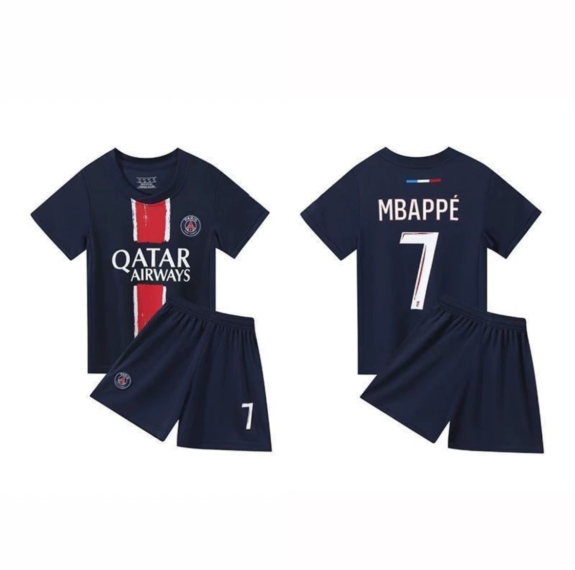Maillot Enfant PSG – Modèle Mbappé #7