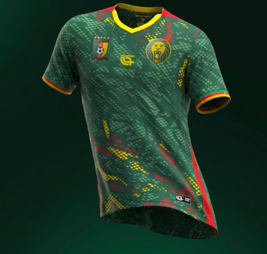 Maillot de Football Cameroun – Édition Inspirée Lions Indomptables