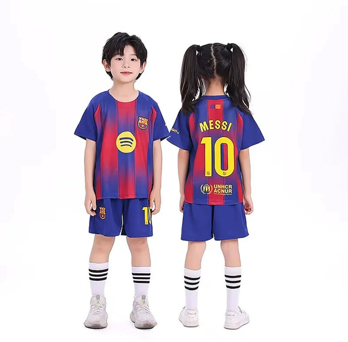 Maillot Enfant FC Barcelone – Modèle Messi #10