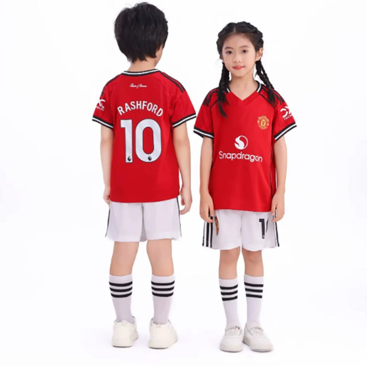 Ensemble Maillot & Short MANCHESTER UNITED Domicile Enfant - RASHFORD #10