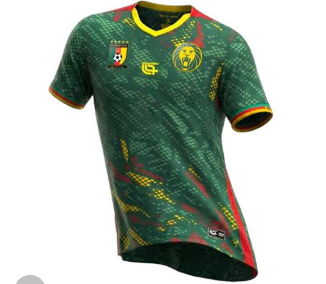 Maillot de Football Cameroun – Édition Inspirée Lions Indomptables