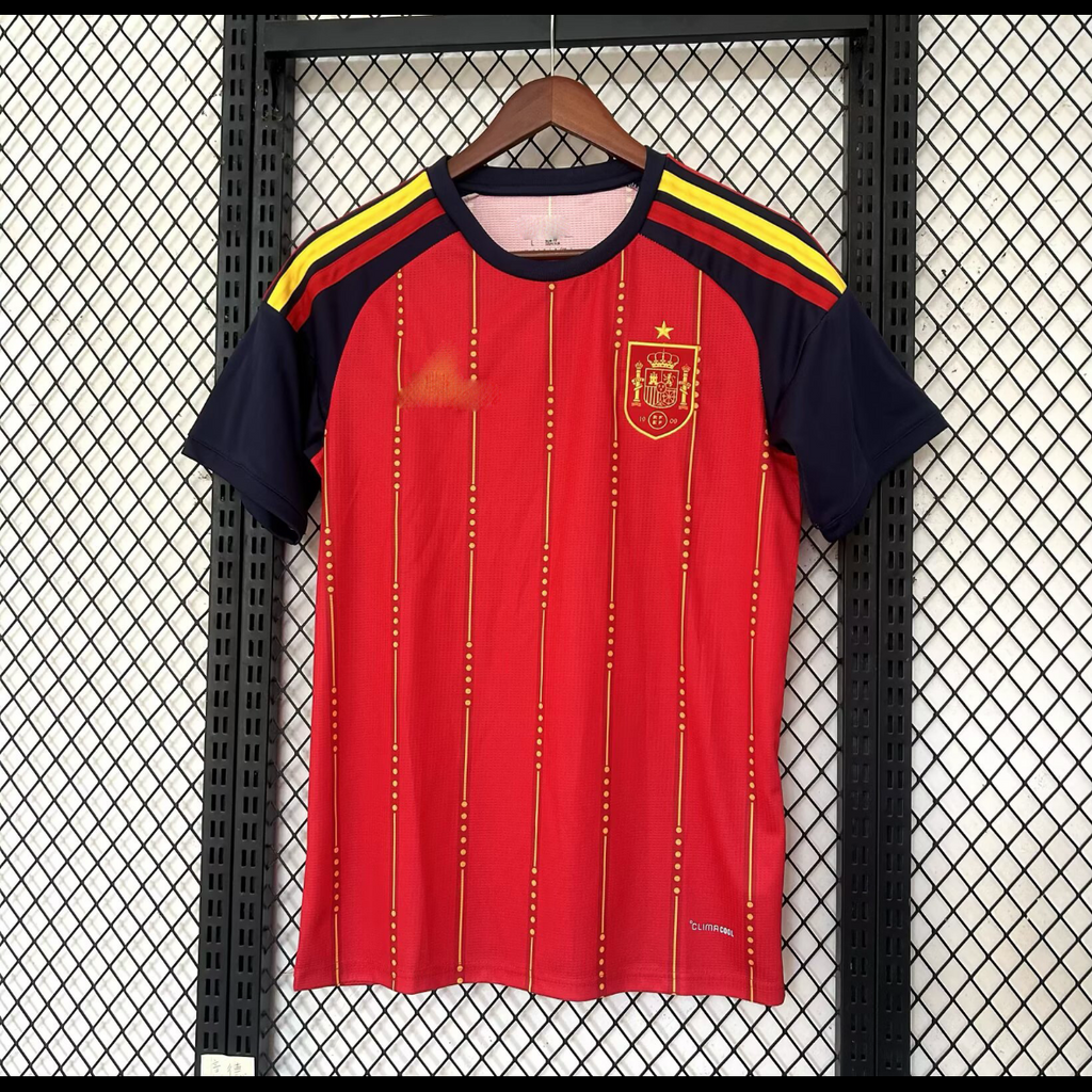 Maillot de Football Espagne – Domicile Rouge & Bleu