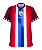 Maillot de Football Norvège – Domicile Rouge, Blanc & Bleu