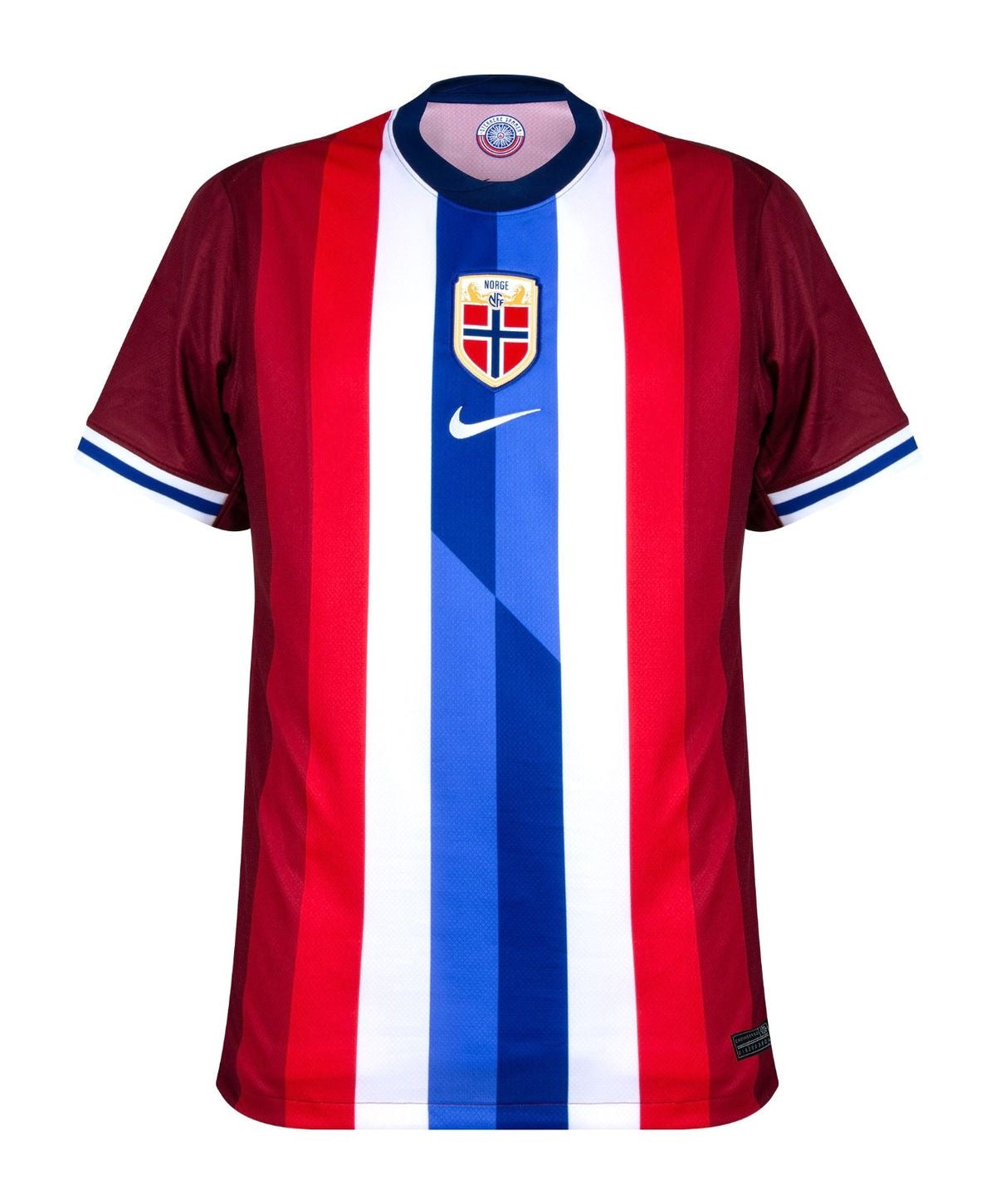 Maillot de Football Norvège – Domicile Rouge, Blanc & Bleu