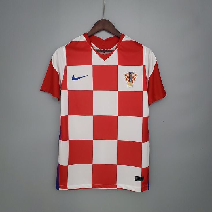 Maillot Croatie – Domicile – Rouge & Blanc à Damier