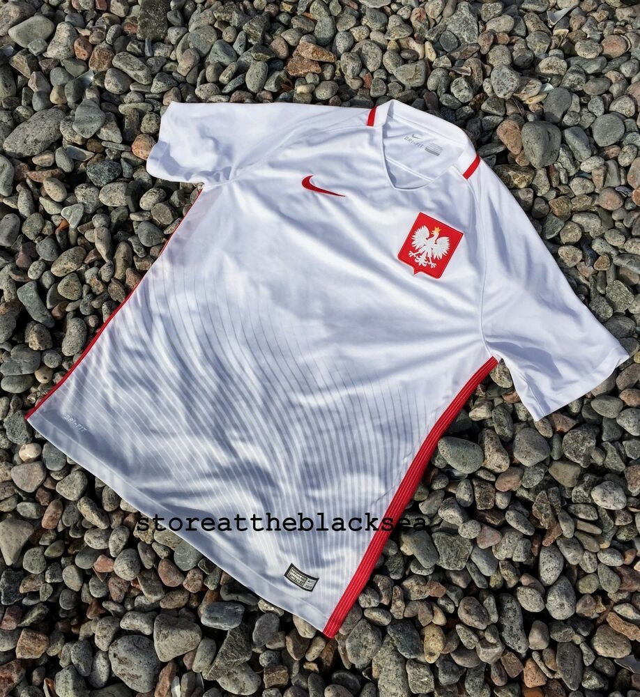 Maillot Pologne – Domicile – Blanc & Rouge