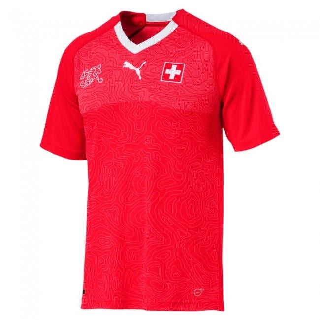 Maillot Suisse Domicile – Équipe Nationale | Design Moderne Puma