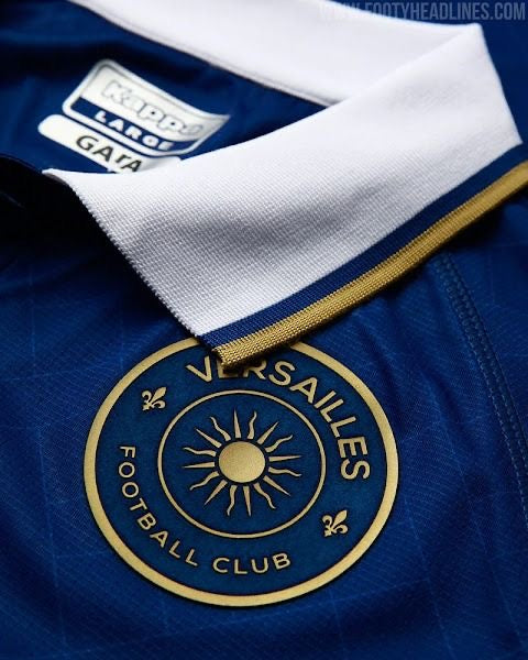 Maillot Football Club de Versailles – Bleu Royal