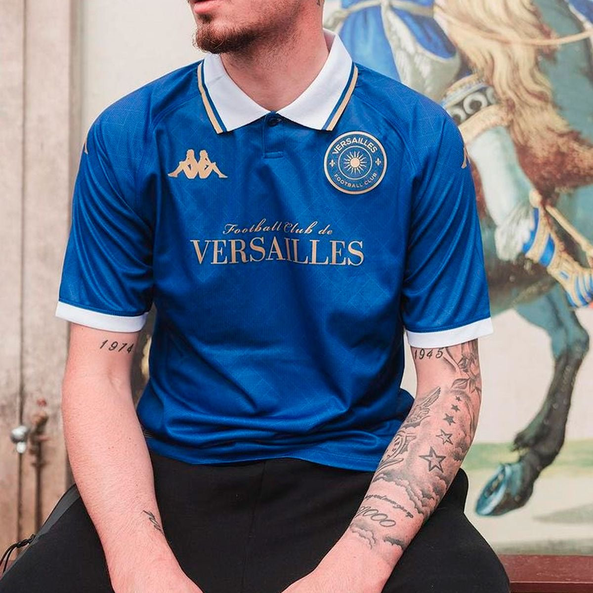 Maillot Football Club de Versailles – Bleu Royal