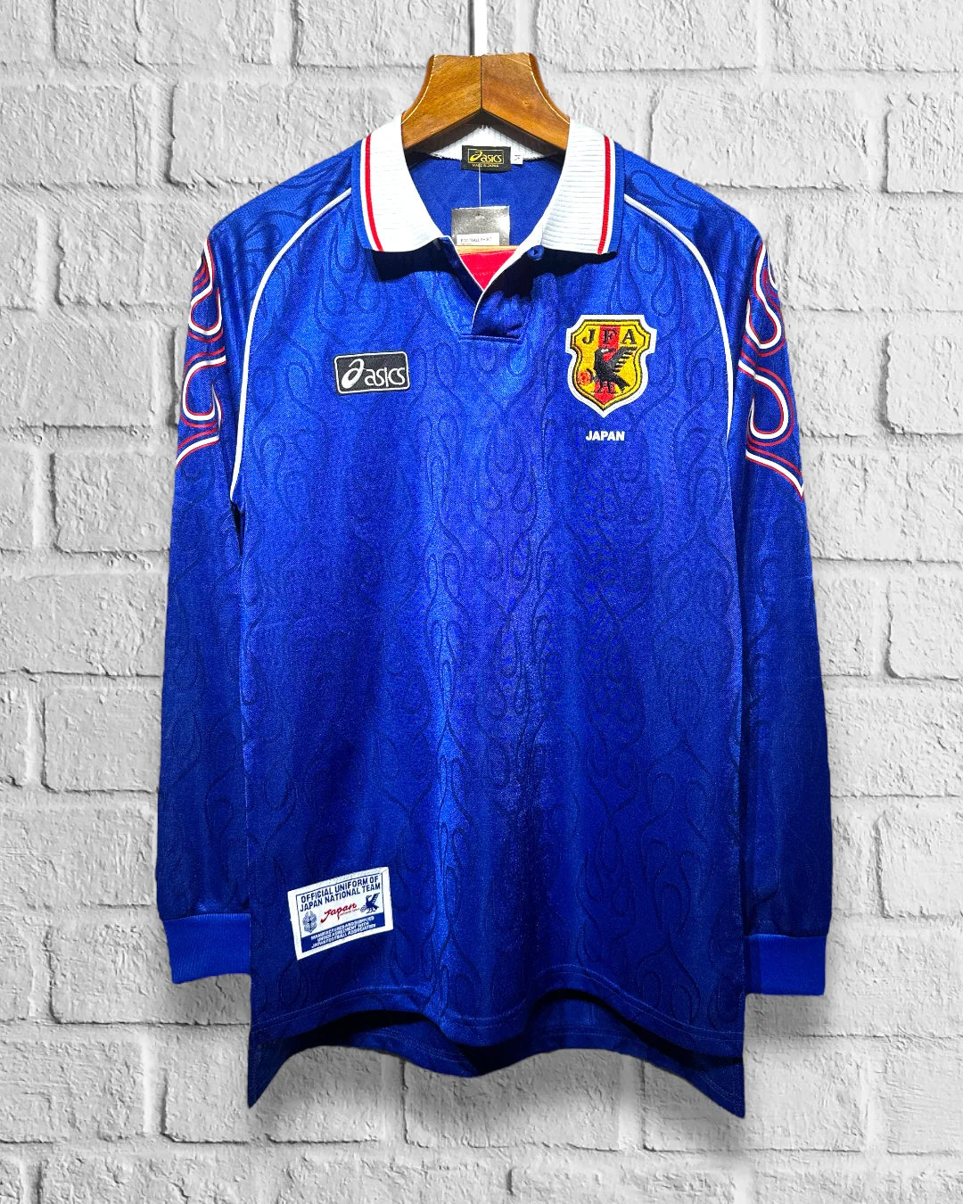 Maillot Rétro Japon Domicile 1998 – Manches Longues (Asics)