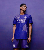 Maillot Real Madrid Y-3 Édition Spéciale – Violet Floral 2024