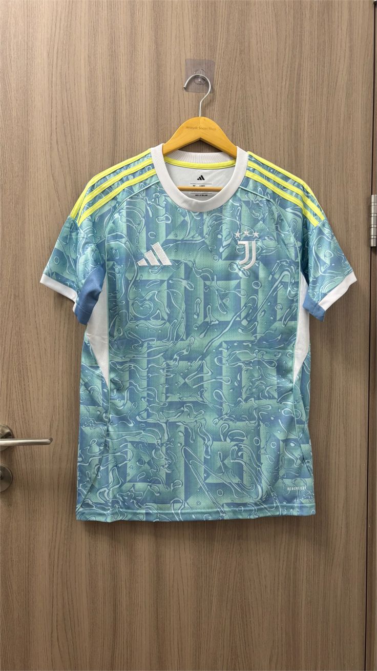 Maillot Juventus Extérieur 2023/2024 – Édition Spéciale Aqua