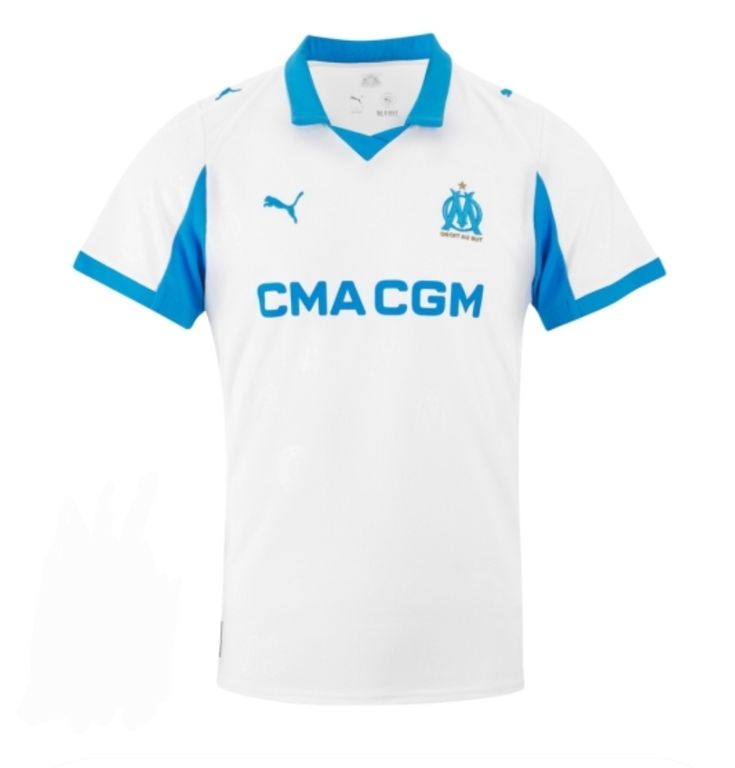 Maillot Officiel Olympique de Marseille – Domicile 2025/2026