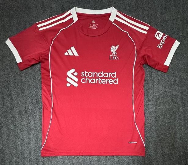 Maillot Officiel Liverpool FC – Domicile 2025/2026
