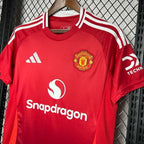 Maillot Officiel Manchester United Domicile – Saison 2024/2025