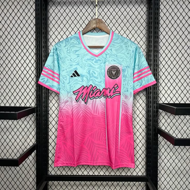 Maillot Inter Miami – Édition Spéciale Rose &amp; Bleu