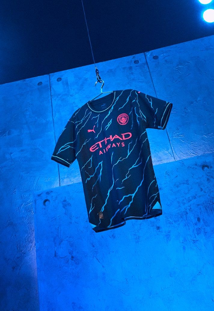 Maillot Manchester City Third – Édition Éclair edition 2023-2024