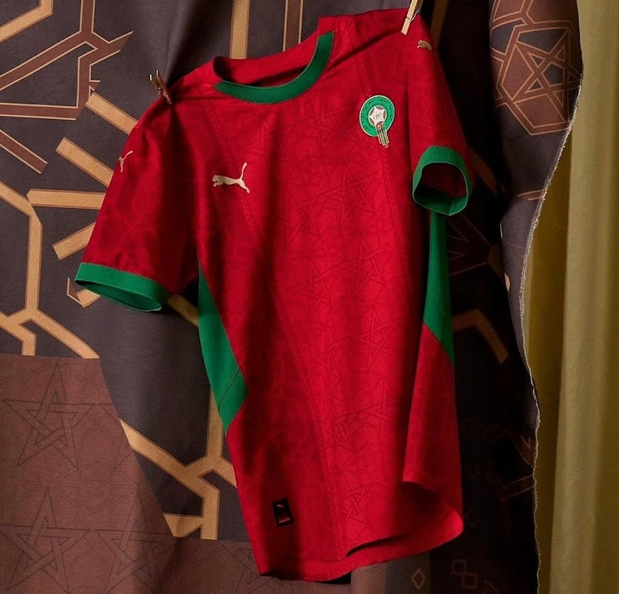Maillot Maroc Domicile 2025 – Édition Officielle Puma