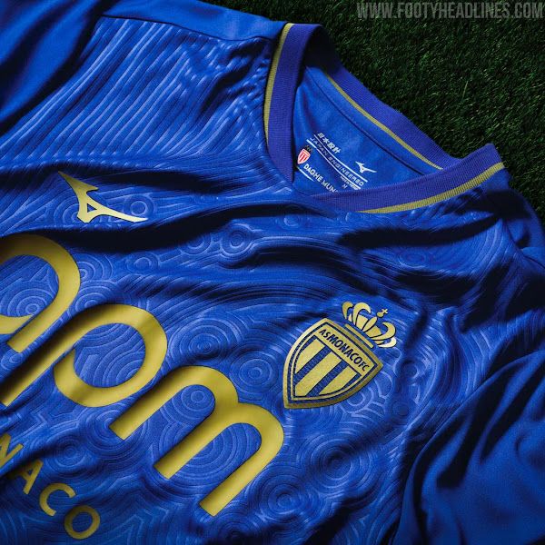 Maillot AS Monaco Extérieur 2025/26 – Mizuno