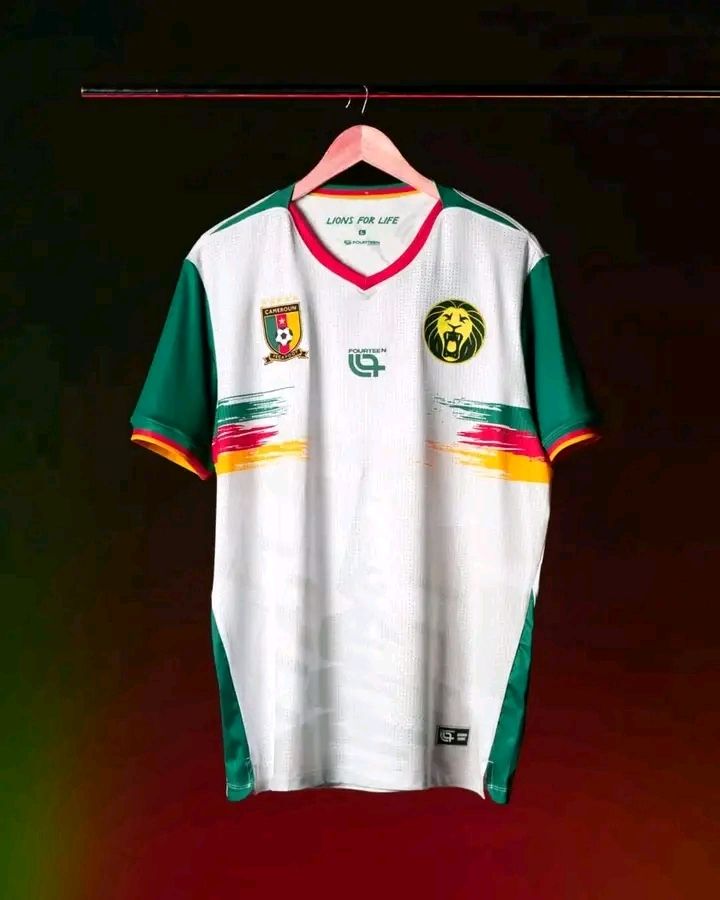 Maillot Domicile Cameroun 2025/2026 – Édition Officielle "Lions Indomptables