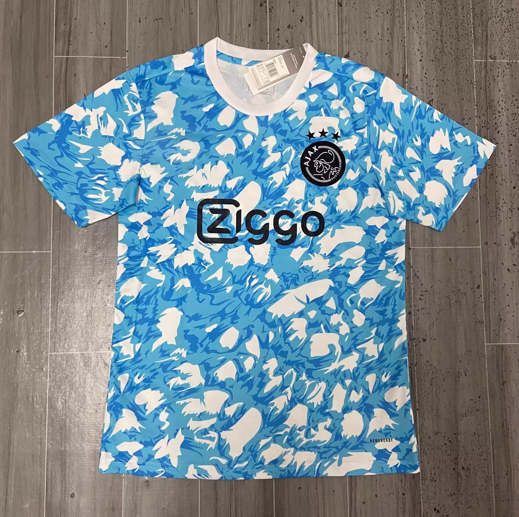 Maillot Ajax Amsterdam Extérieur 2024/25 – Bleu Glacial Édition Spéciale
