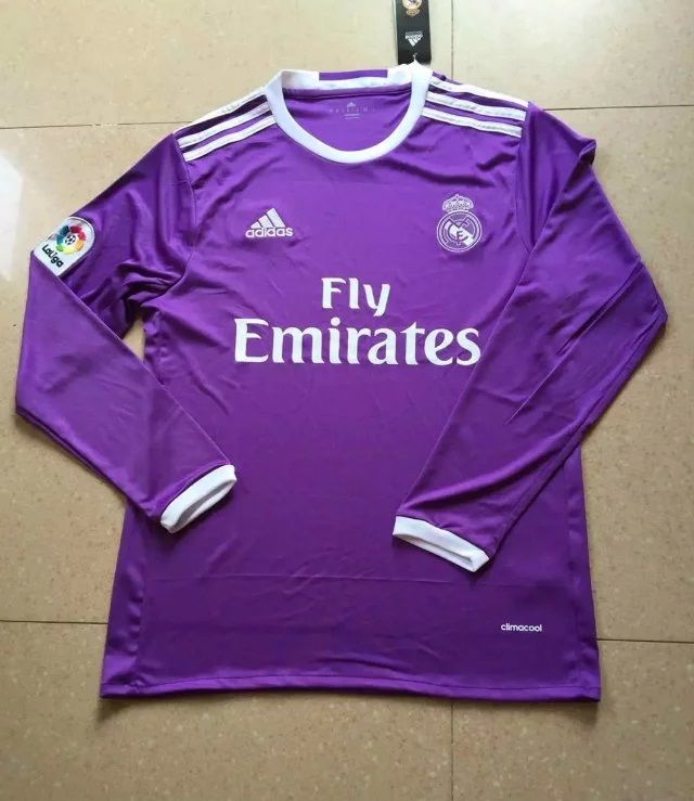Maillot Real Madrid Final Cardiff 2017 – Officiel Adidas – Manches longues – Édition spéciale