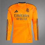 Maillot gardien Real Madrid 2023/24 – Officiel Adidas – Manches longues – Orange