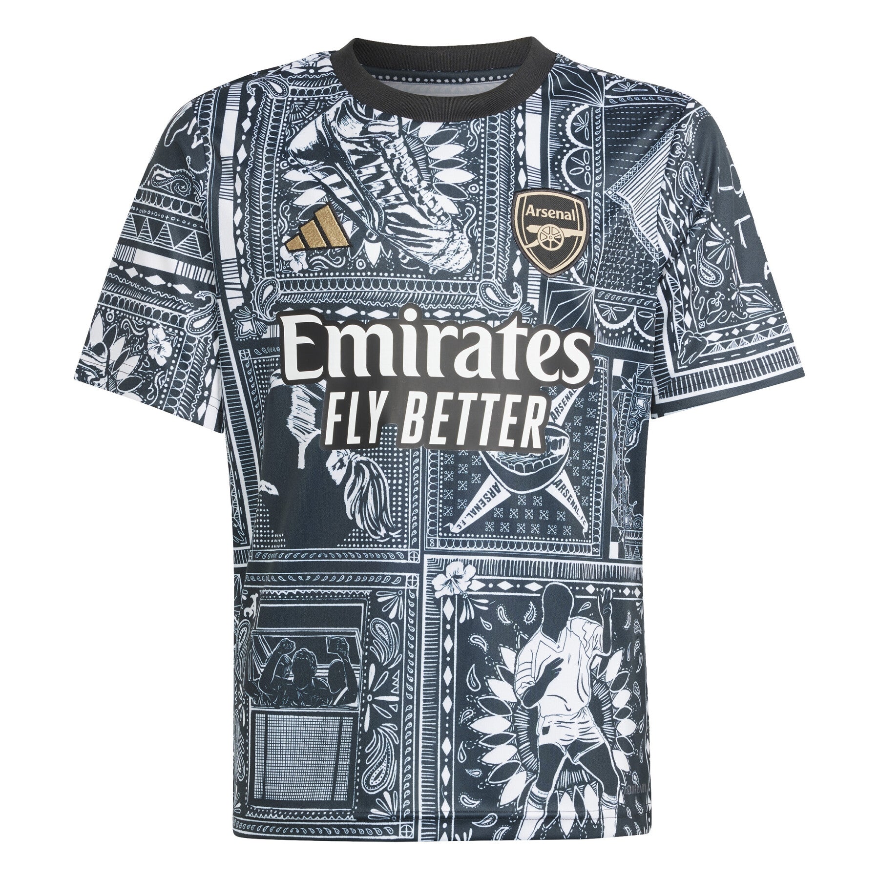Maillot Arsenal Édition Spéciale 2024/2025 – Design Graphique Exclusif