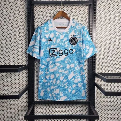 Maillot Ajax Amsterdam Extérieur 2024/25 – Bleu Glacial Édition Spéciale