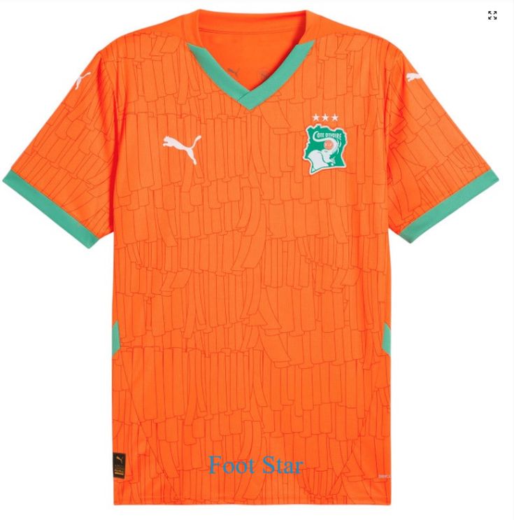 Maillot Officiel Côte d’Ivoire Domicile – Saison 2025/2026