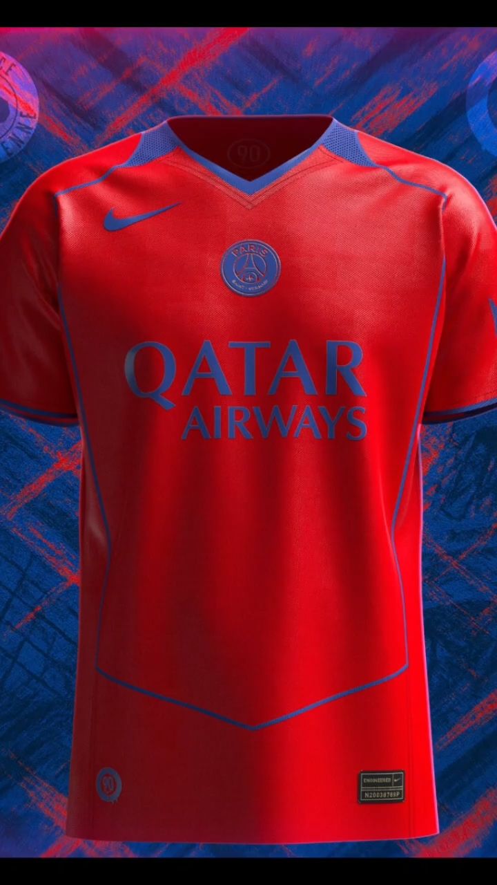 Maillot Paris Saint-Germain Third rouge 2024/25 – Nike