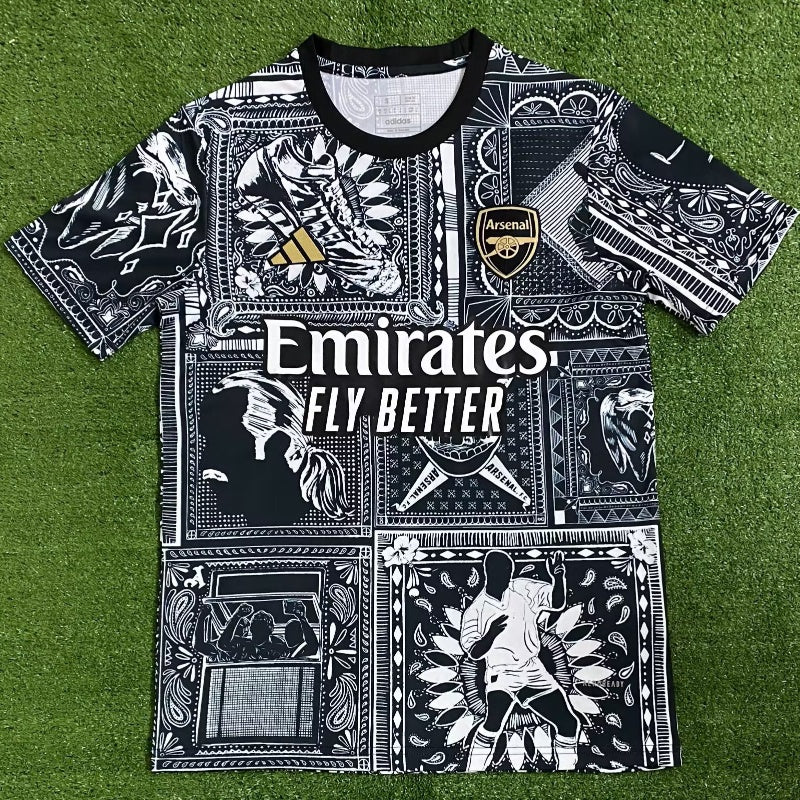 Maillot Arsenal Édition Spéciale 2024/2025 – Design Graphique Exclusif