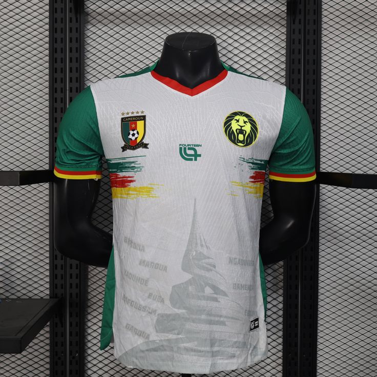 Maillot Domicile Cameroun 2025/2026 – Édition Officielle "Lions Indomptables
