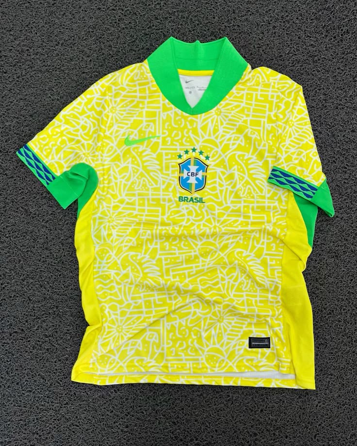 Maillot Officiel Équipe du Brésil – Édition 2024