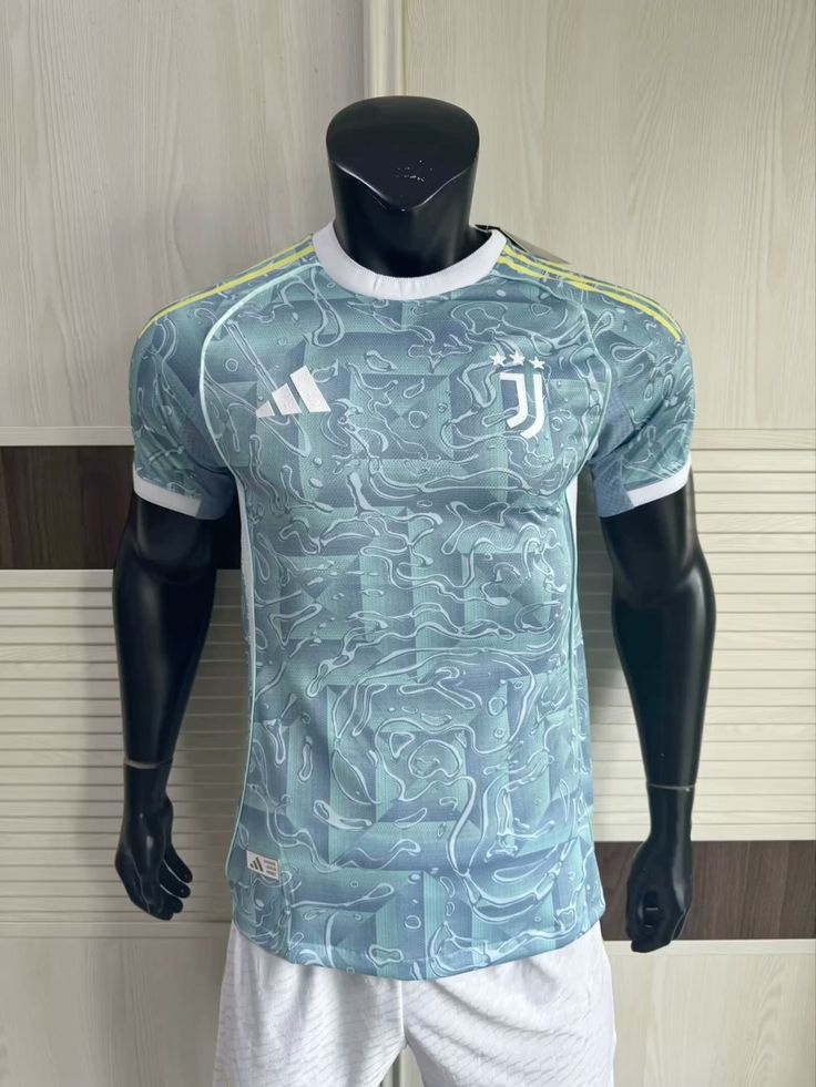 Maillot Juventus Extérieur 2023/2024 – Édition Spéciale Aqua