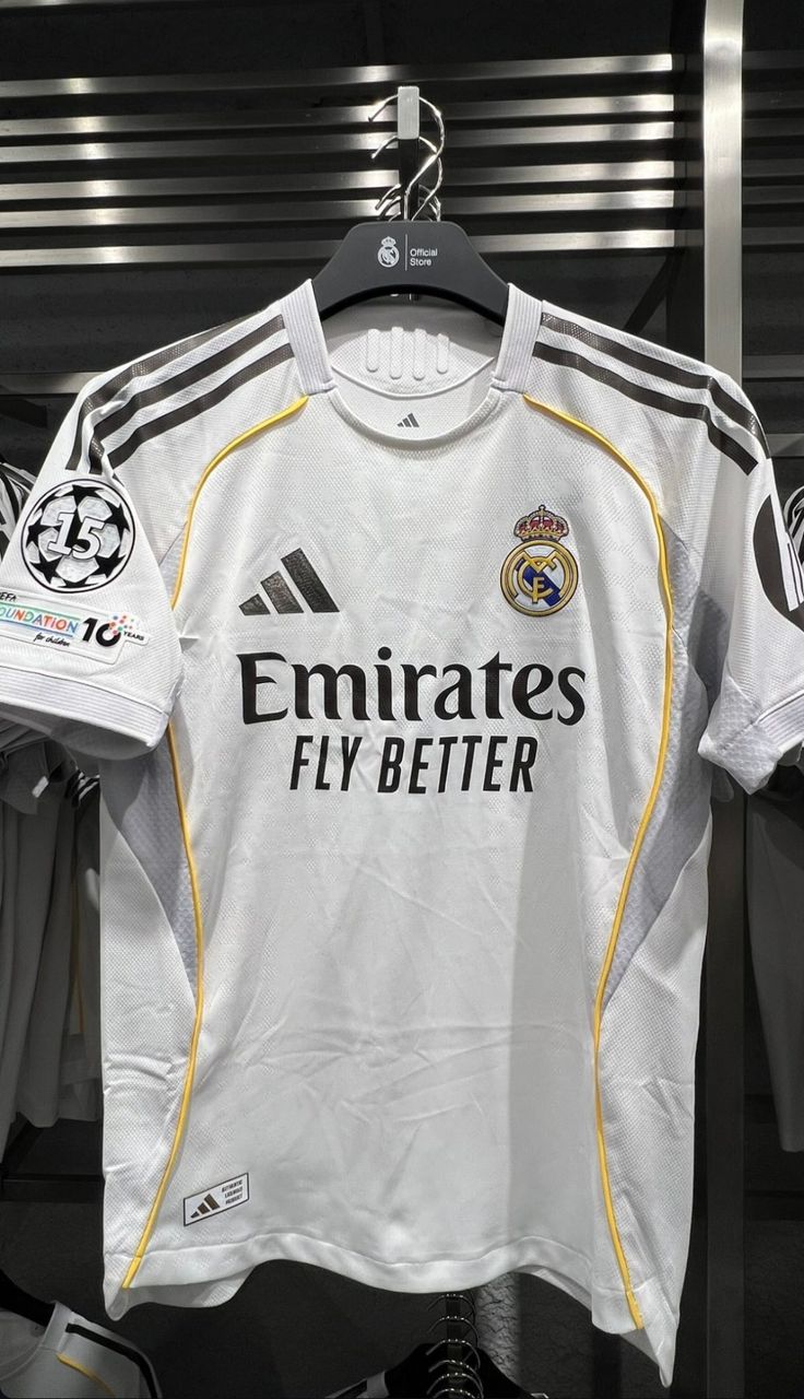 Maillot Officiel Real Madrid Domicile – édition 2025/2026