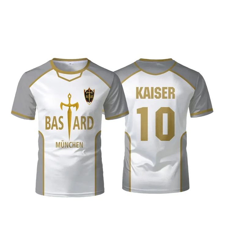Maillot Bastard München – Kaiser #10 – Édition Spéciale Blue Lock